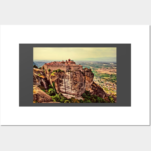 Greece. Meteora. The Holy Monastery of St. Stephen. Wall Art by vadim19
